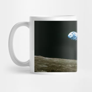 Earthrise over Moon, Apollo 8 (S380/0044) Mug